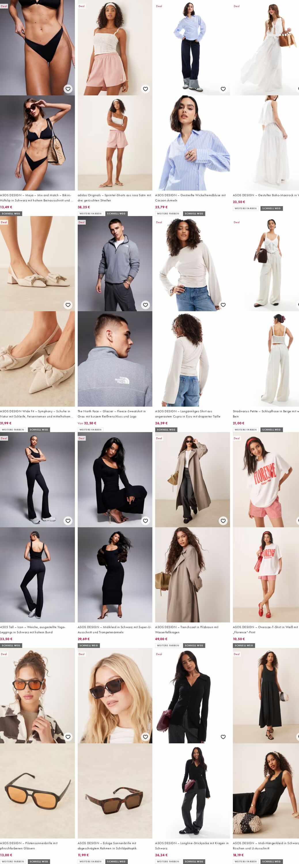 Prospekt Asos 11.08.2025 - 20.08.2025