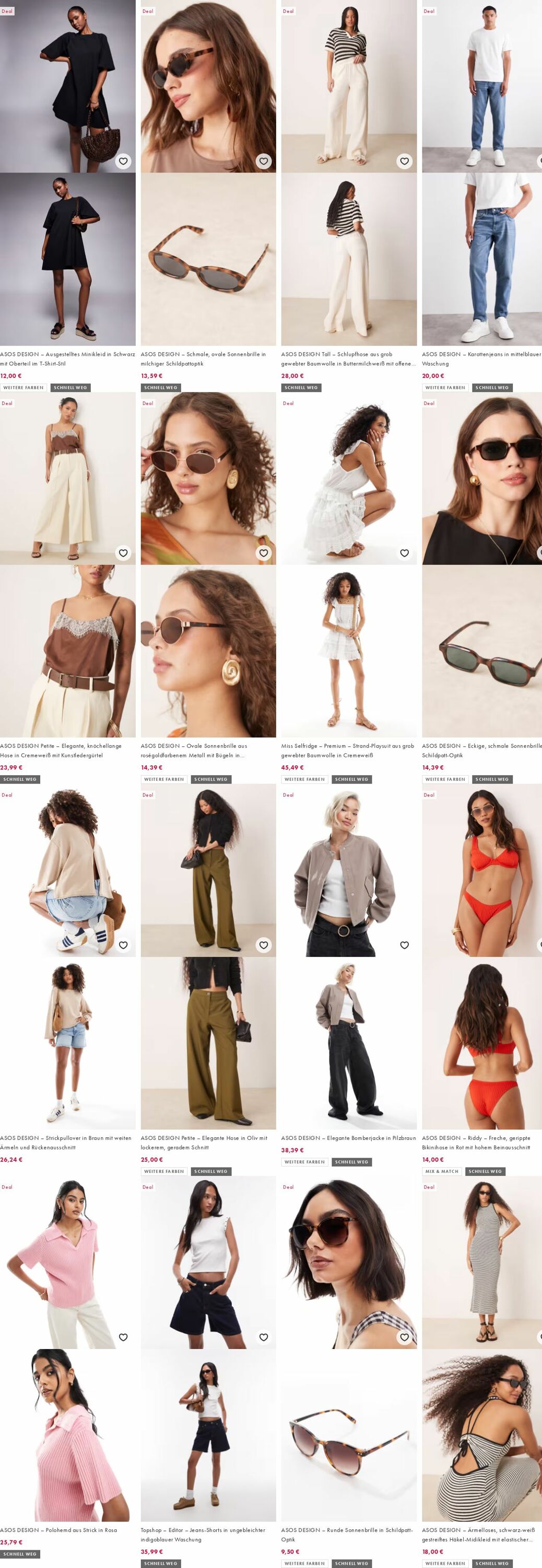 Prospekt Asos 11.08.2025 - 20.08.2025
