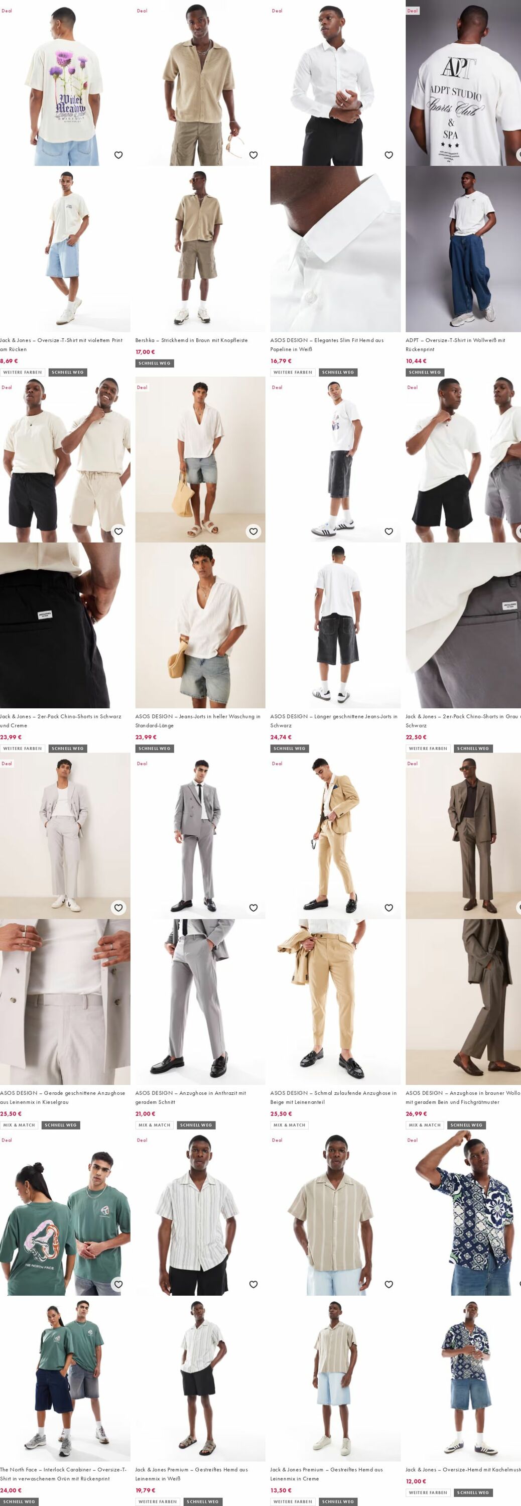 Prospekt Asos 11.08.2025 - 20.08.2025