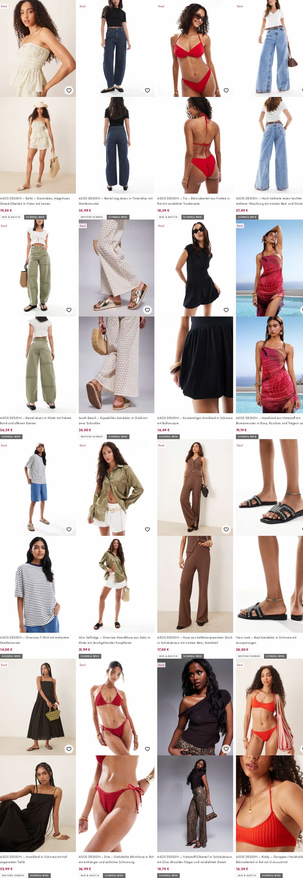 Prospekt Asos 11.08.2025 - 20.08.2025