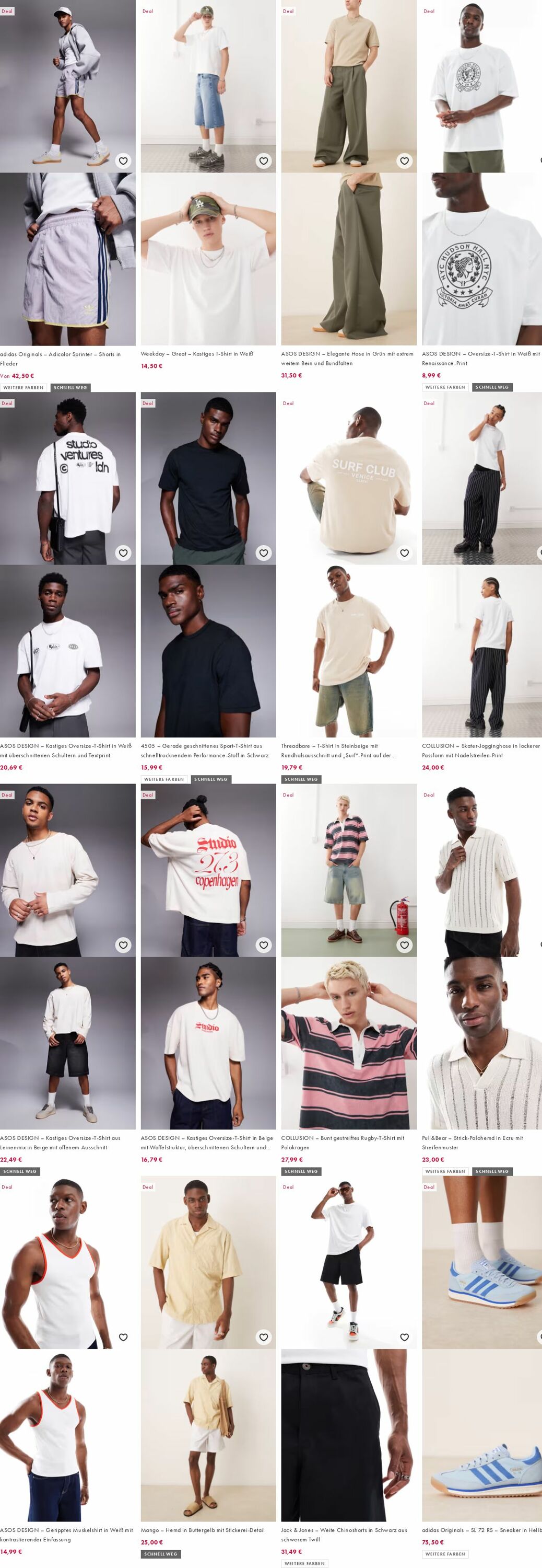 Prospekt Asos 11.08.2025 - 20.08.2025