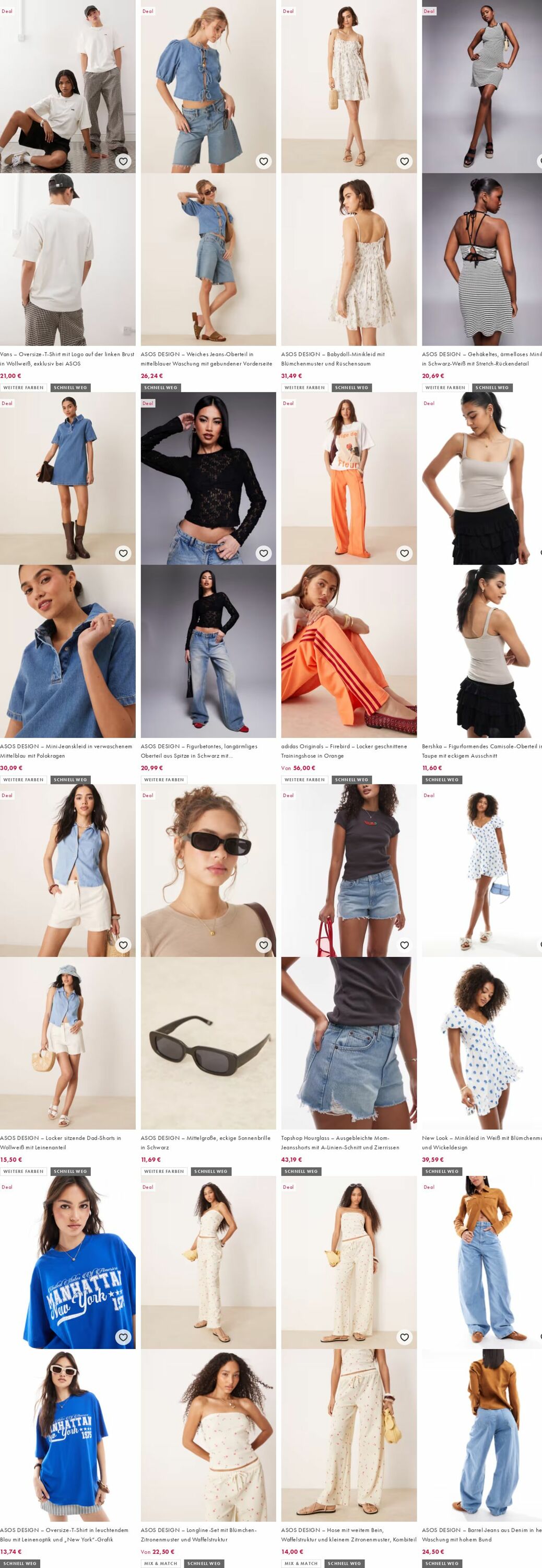 Prospekt Asos 11.08.2025 - 20.08.2025