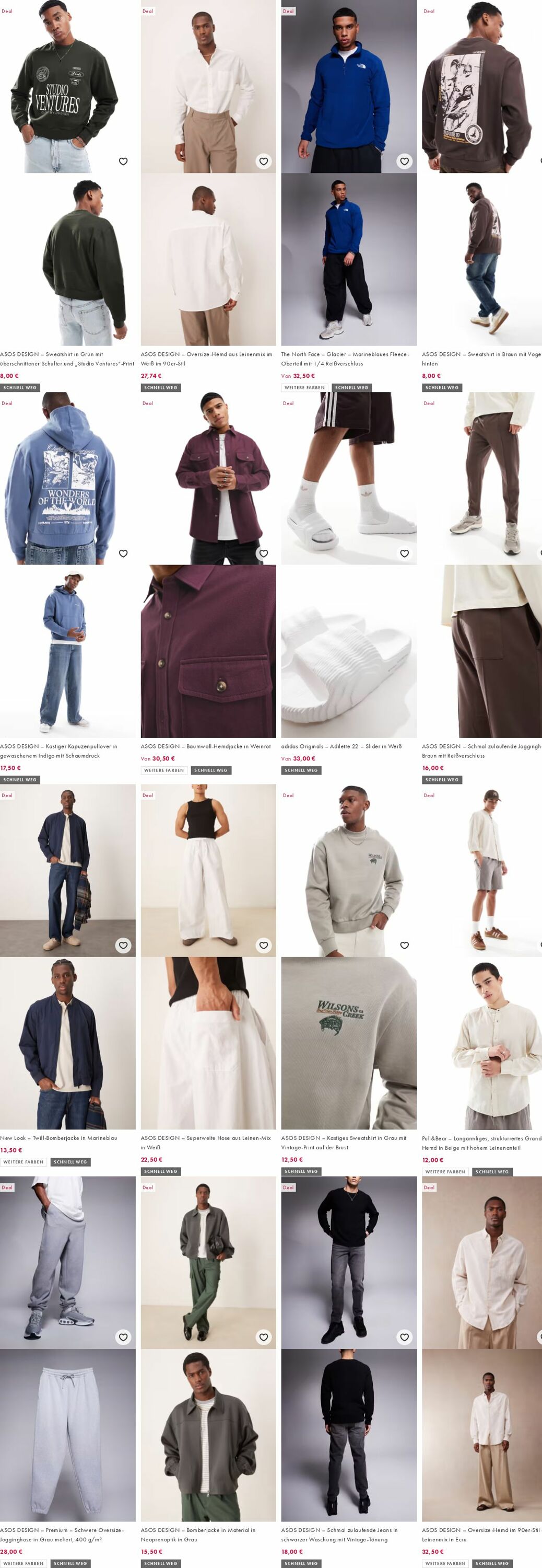 Prospekt Asos 11.08.2025 - 20.08.2025