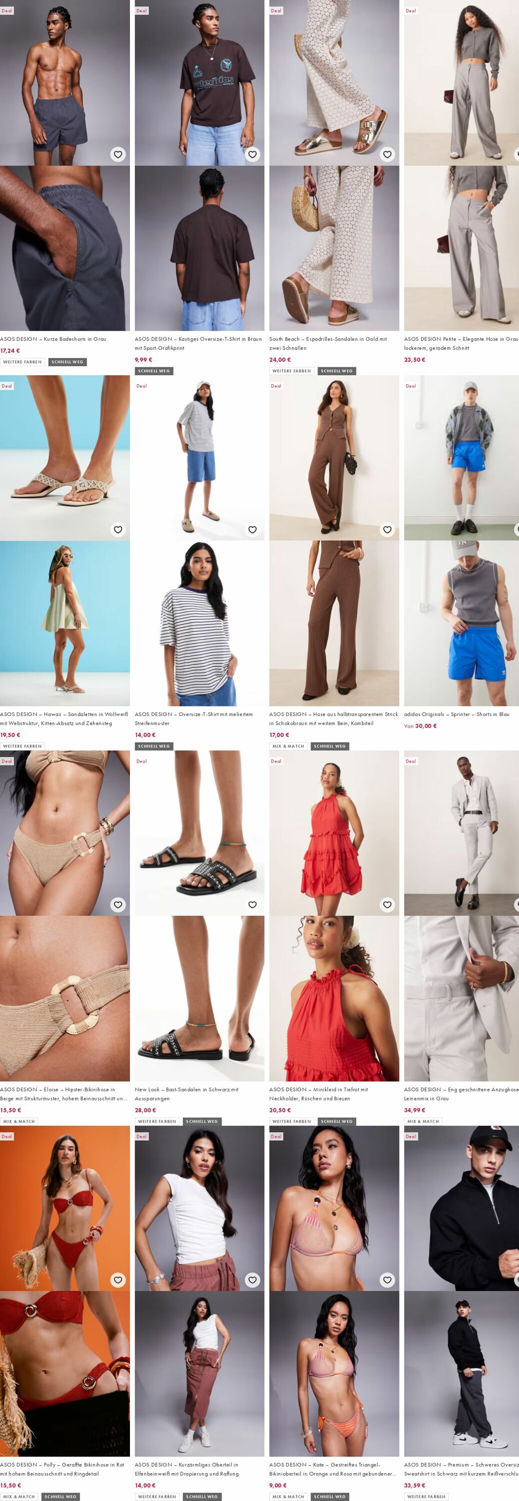 Prospekt Asos 11.08.2025 - 20.08.2025