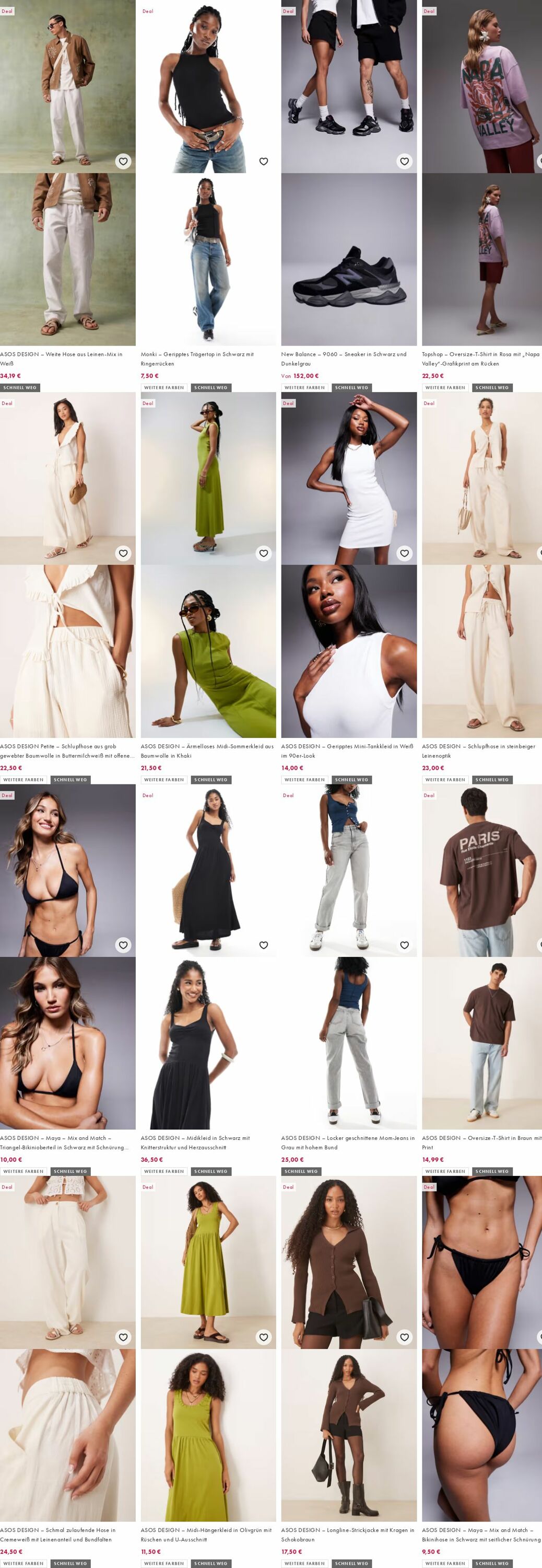 Prospekt Asos 11.08.2025 - 20.08.2025