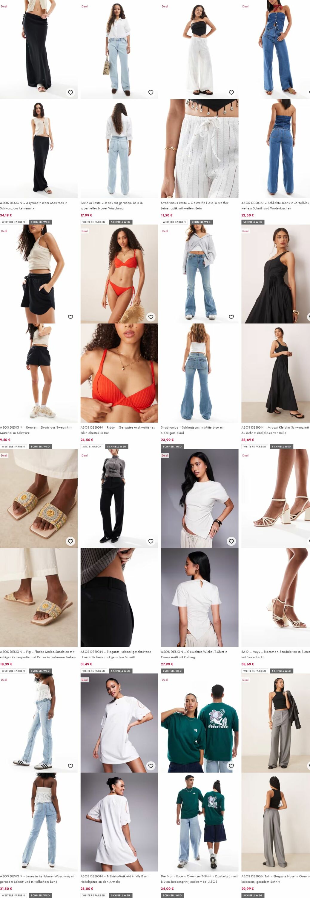 Prospekt Asos 11.08.2025 - 20.08.2025