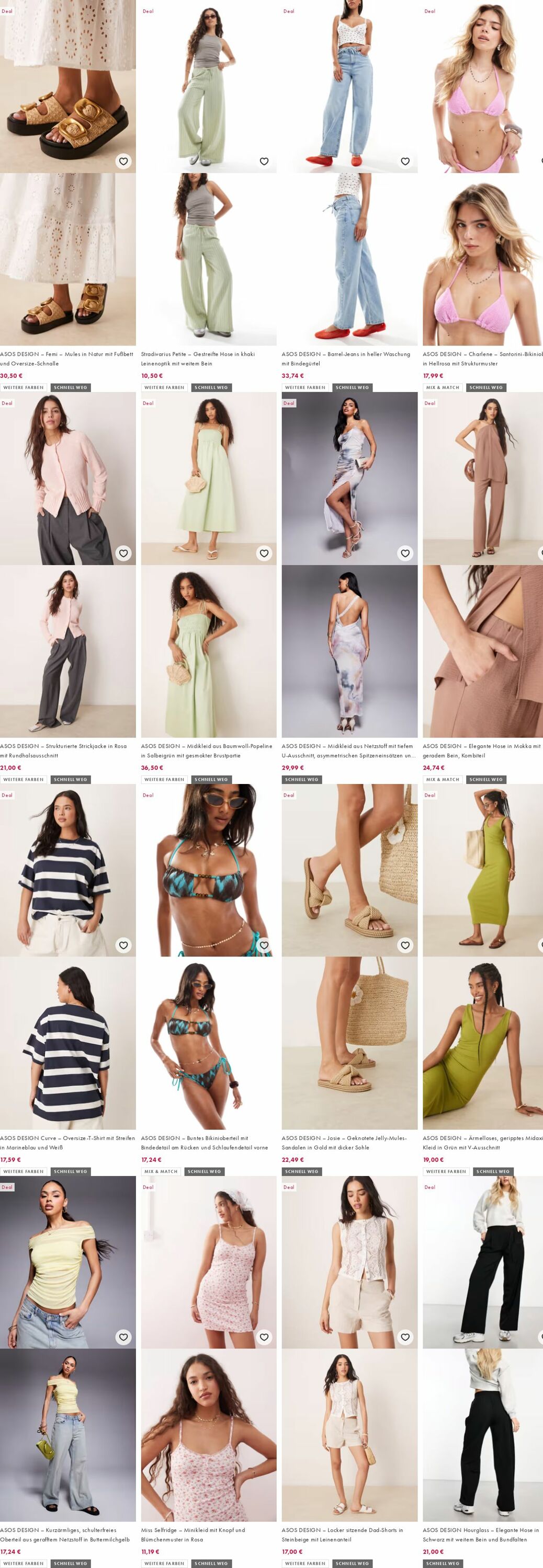 Prospekt Asos 11.08.2025 - 20.08.2025