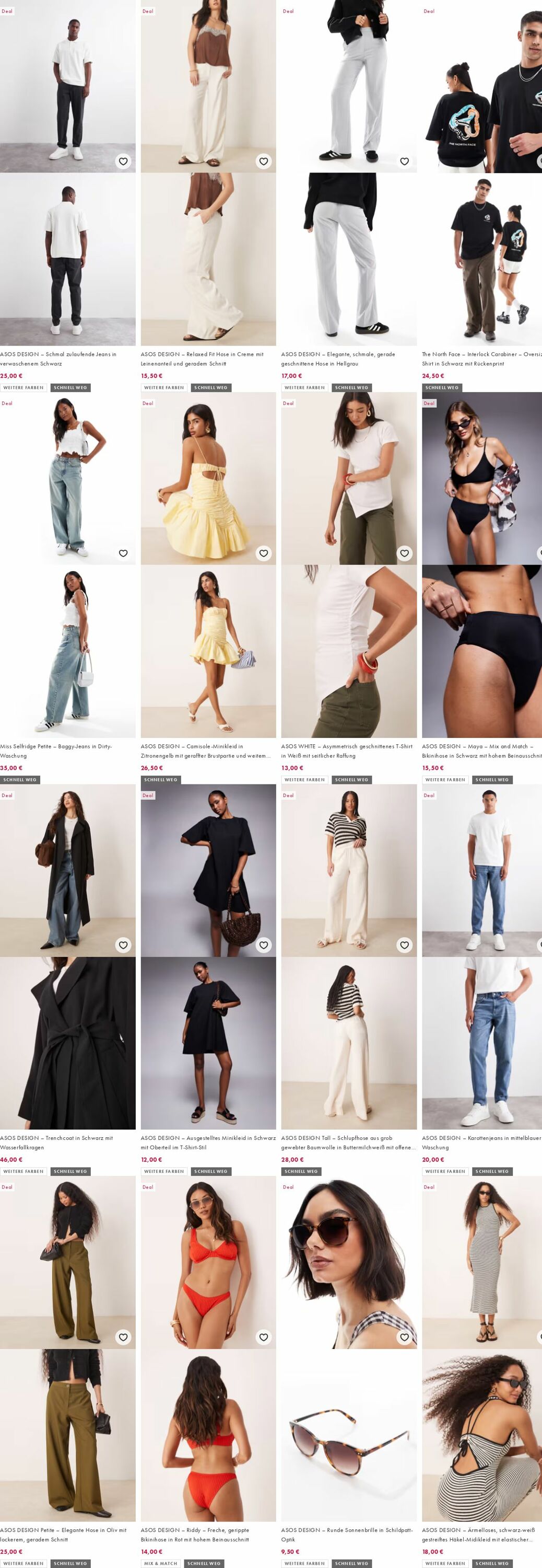 Prospekt Asos 11.08.2025 - 20.08.2025