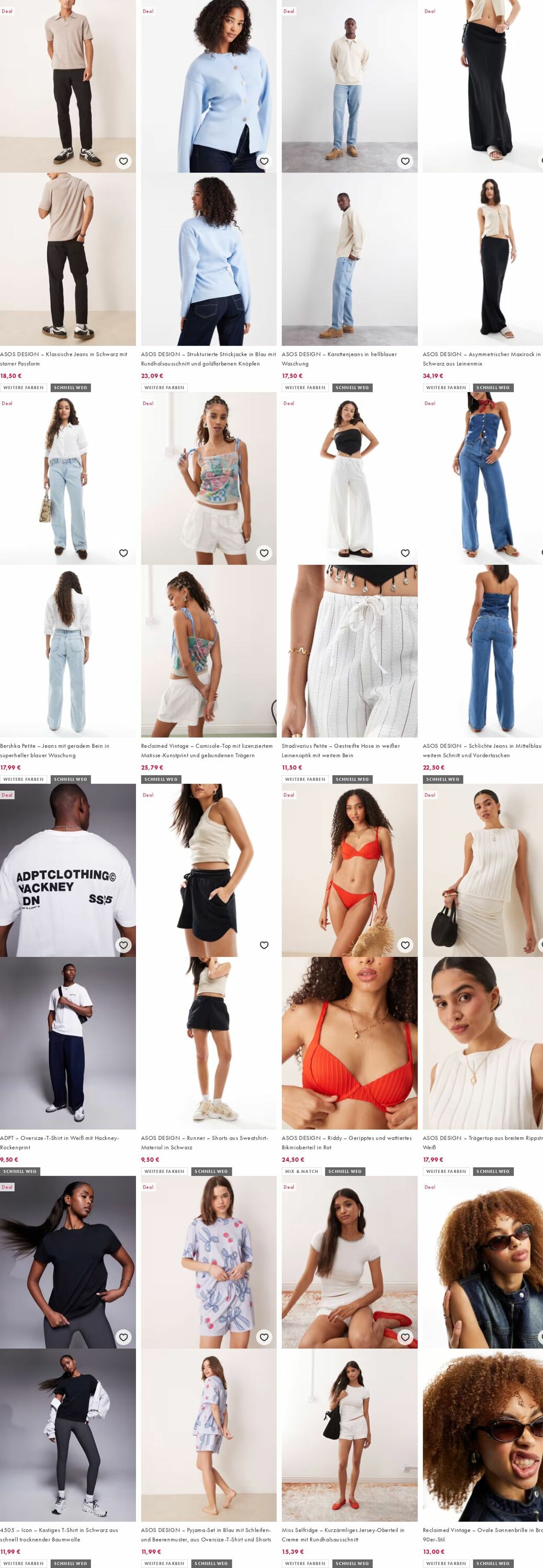 Prospekt Asos 11.08.2025 - 20.08.2025