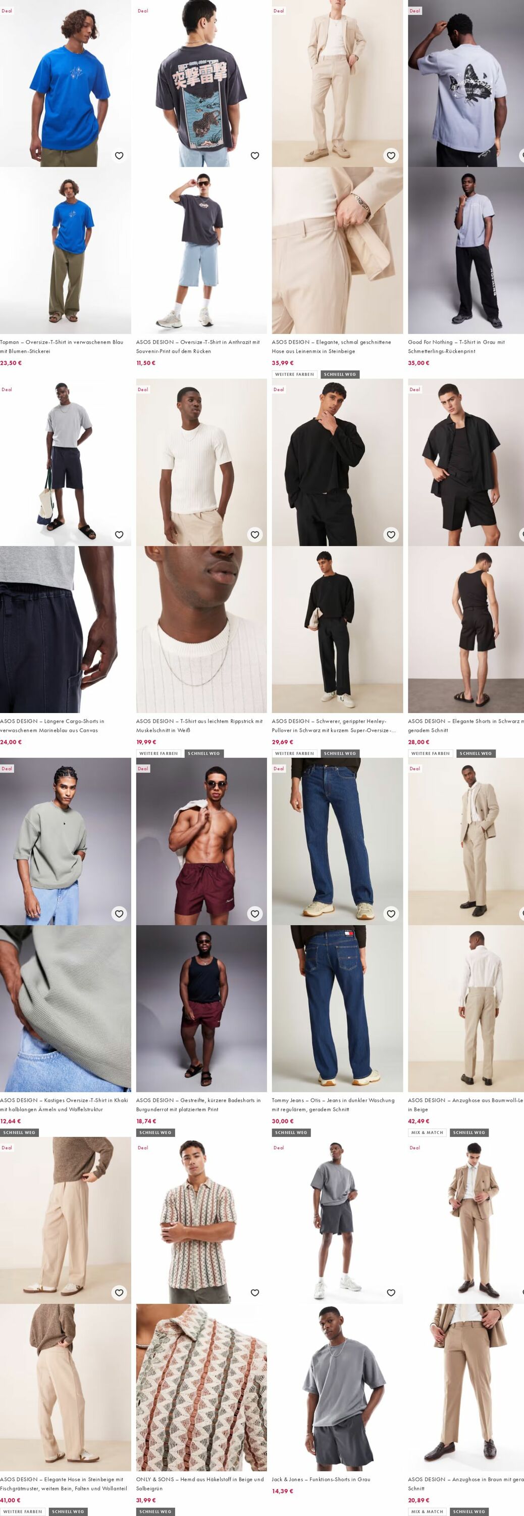 Prospekt Asos 11.08.2025 - 20.08.2025