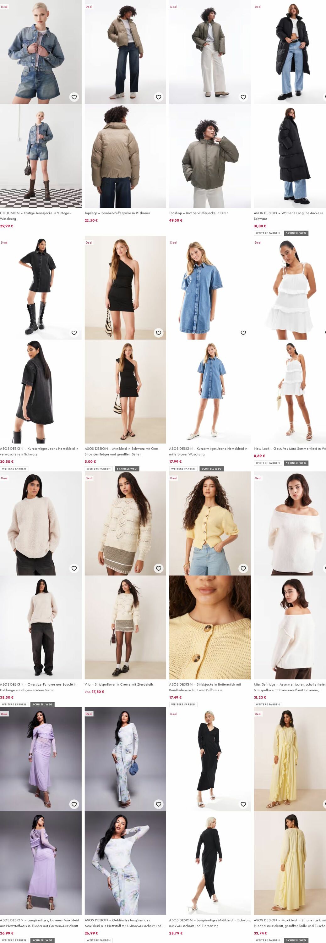 Prospekt Asos 08.12.2025 - 17.12.2025