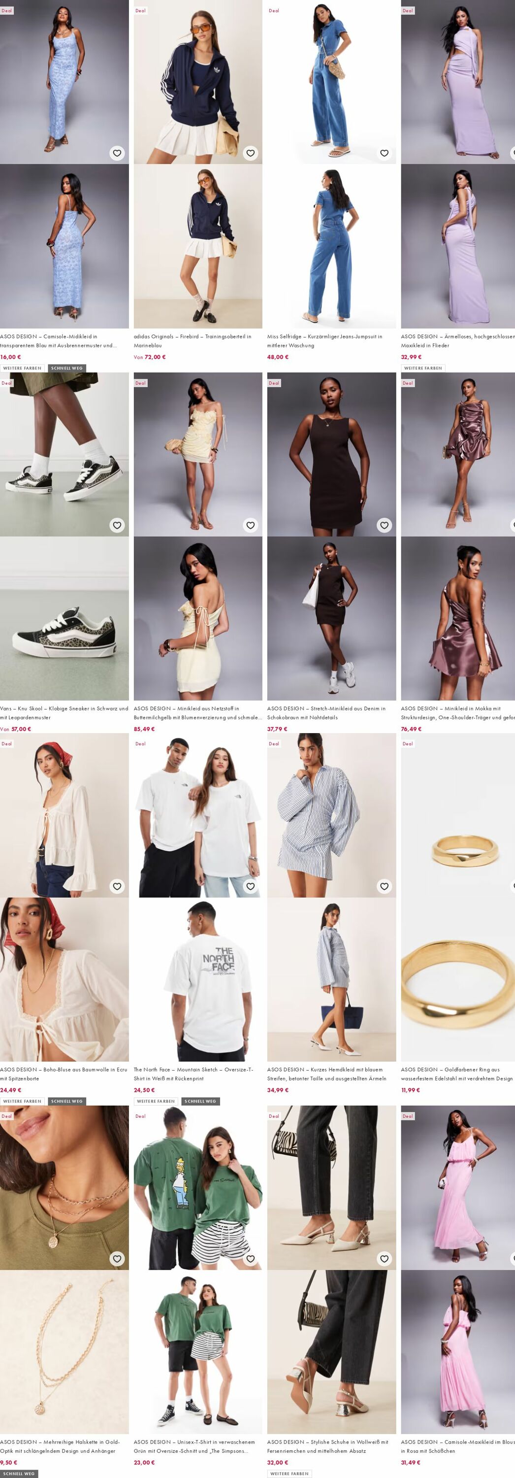 Prospekt Asos 20.10.2025 - 29.10.2025