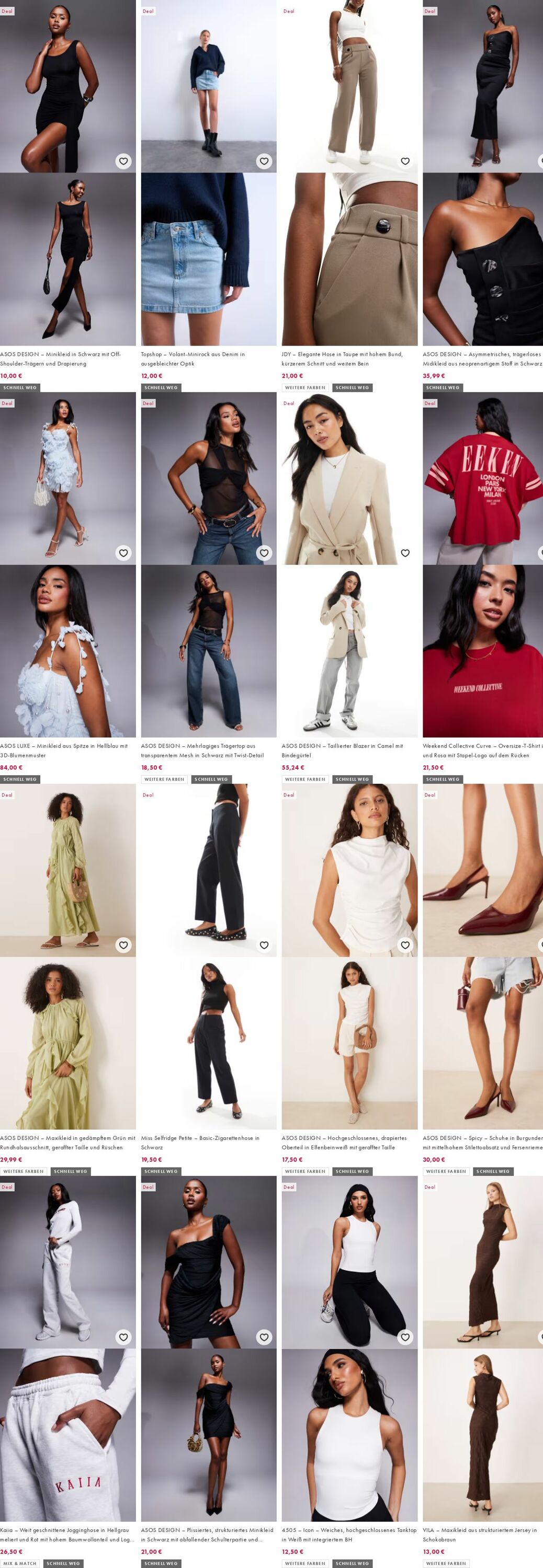 Prospekt Asos 20.10.2025 - 29.10.2025