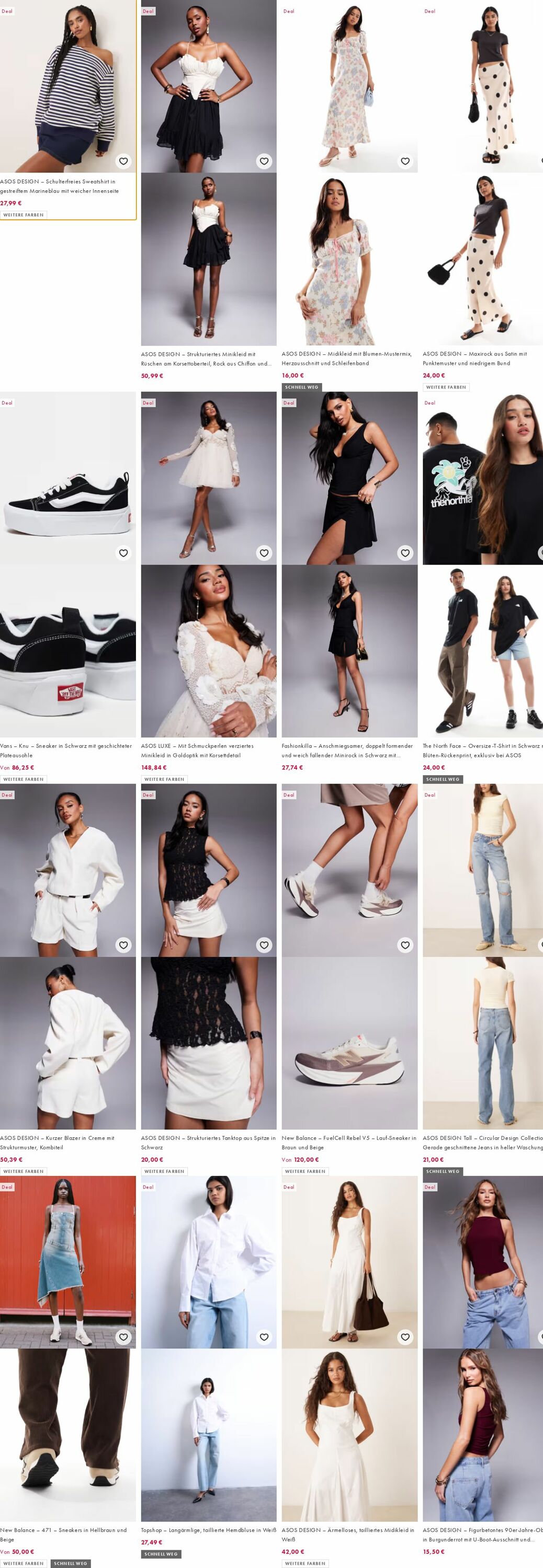 Prospekt Asos 20.10.2025 - 29.10.2025