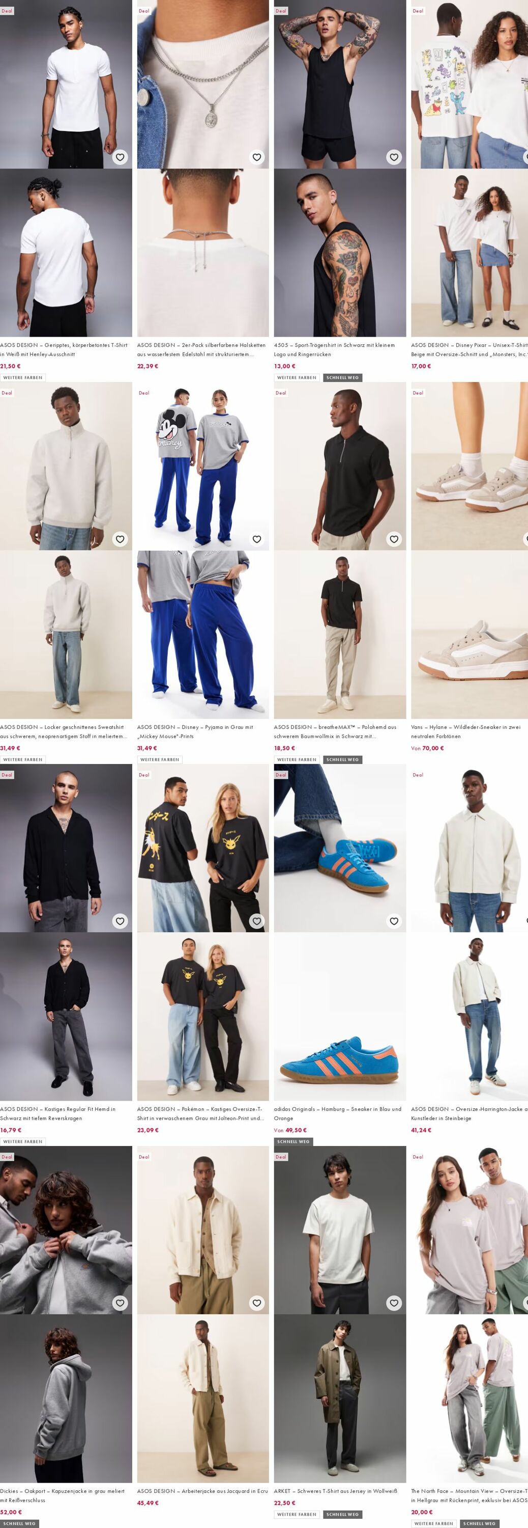 Prospekt Asos 20.10.2025 - 29.10.2025