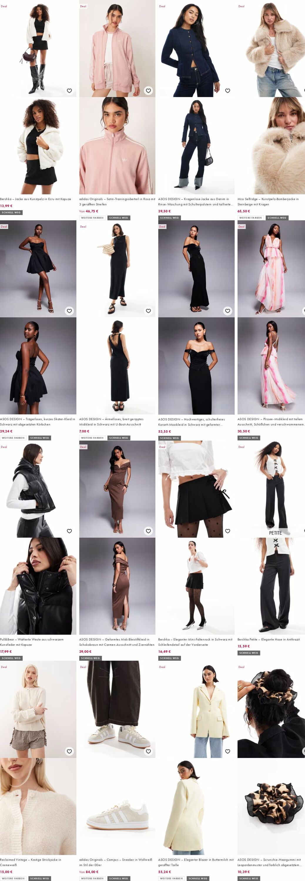 Prospekt Asos 20.10.2025 - 29.10.2025