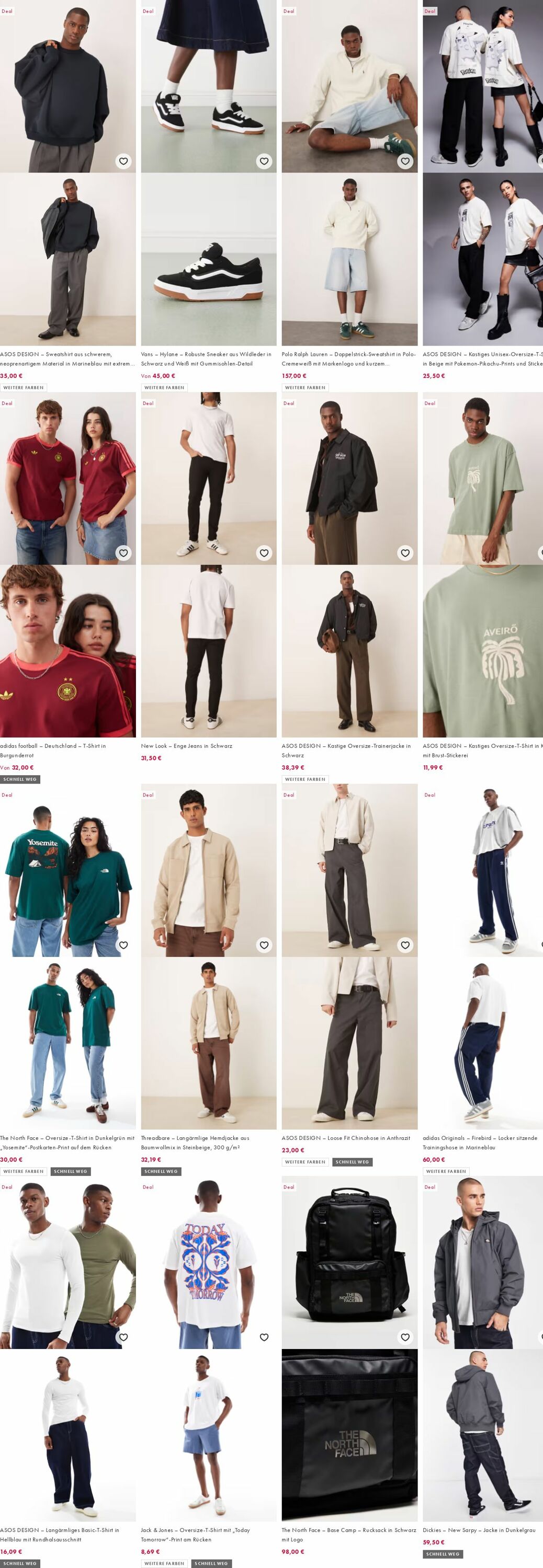 Prospekt Asos 20.10.2025 - 29.10.2025