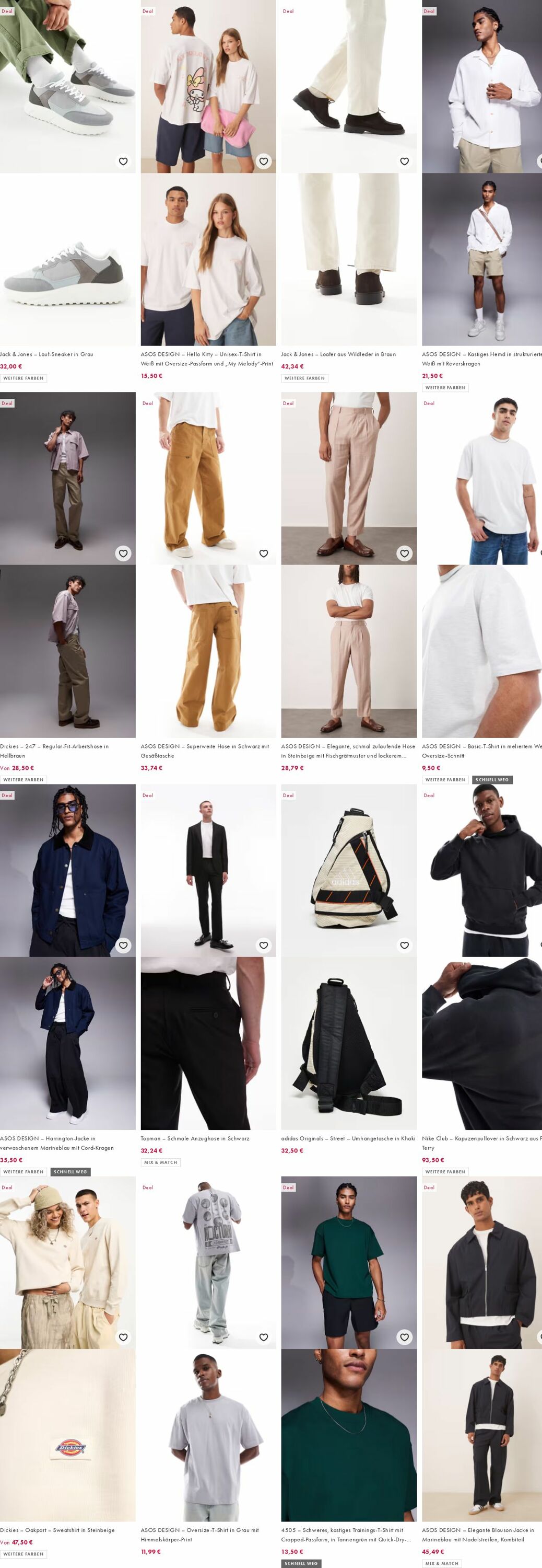 Prospekt Asos 20.10.2025 - 29.10.2025