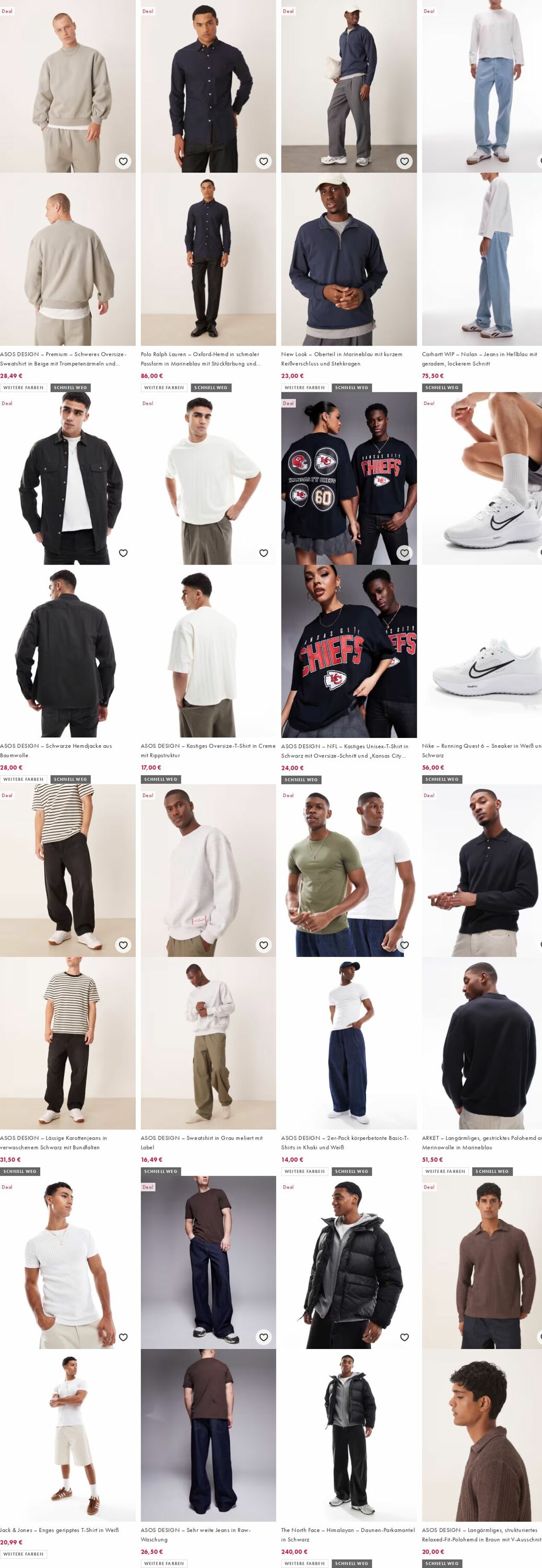 Prospekt Asos 20.10.2025 - 29.10.2025