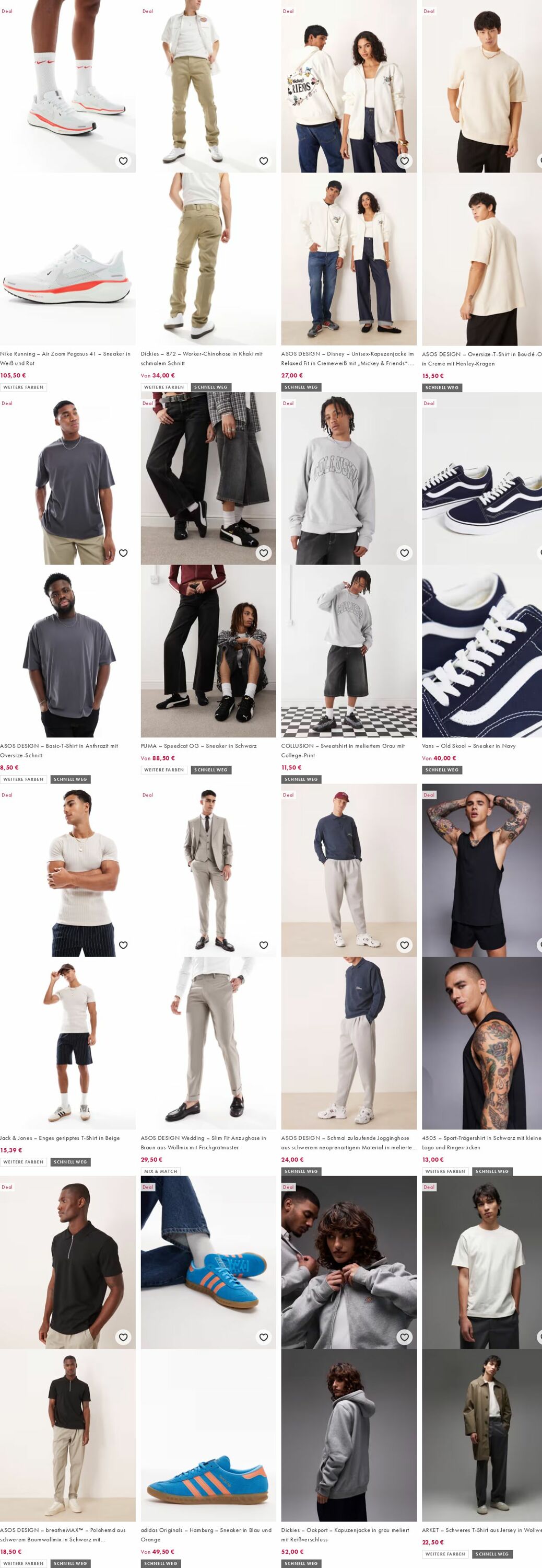 Prospekt Asos 20.10.2025 - 29.10.2025