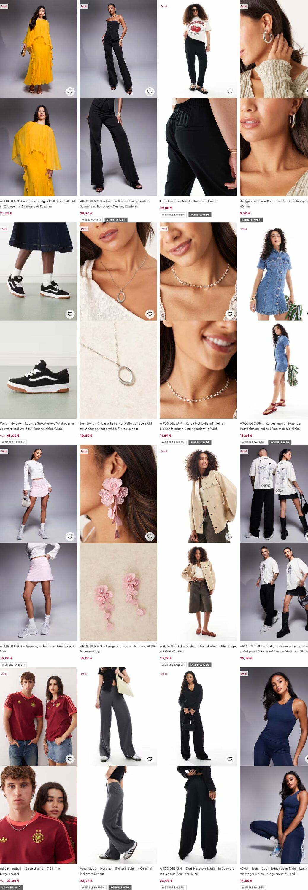 Prospekt Asos 20.10.2025 - 29.10.2025