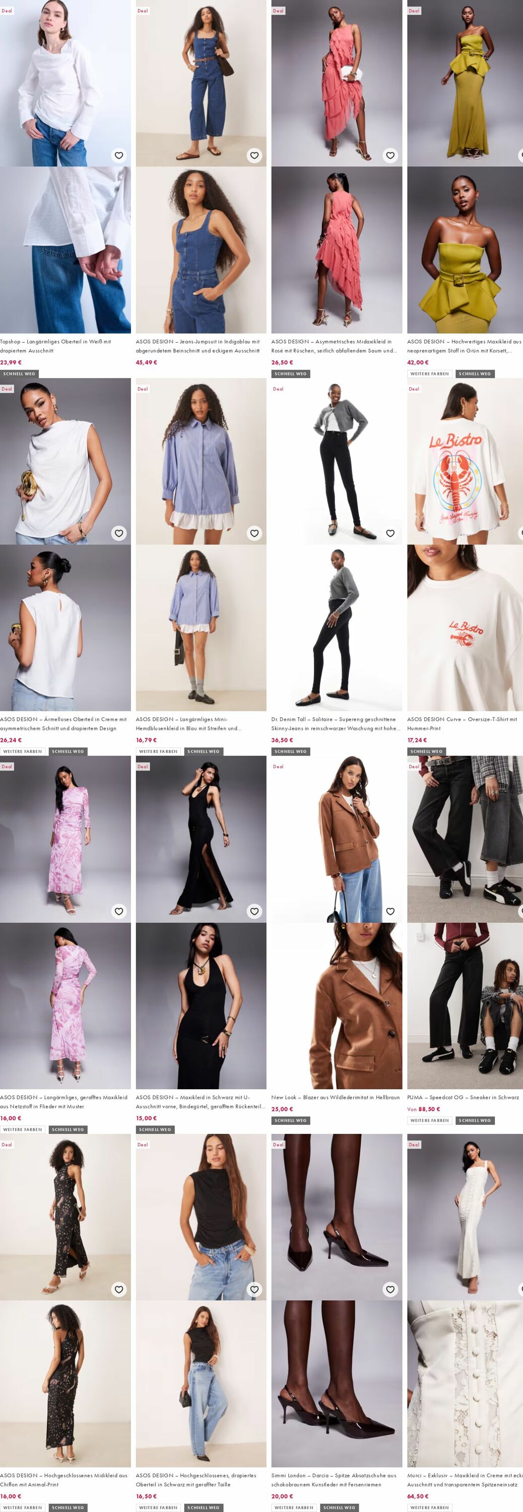 Prospekt Asos 20.10.2025 - 29.10.2025