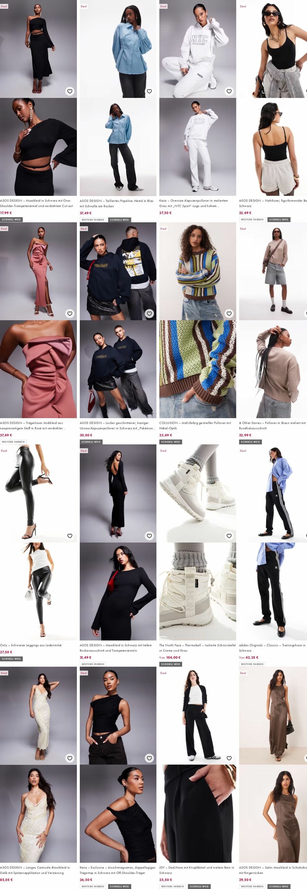 Prospekt Asos 20.10.2025 - 29.10.2025