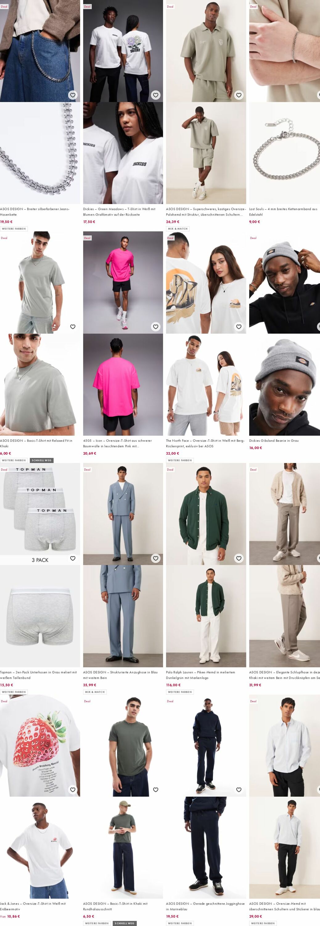 Prospekt Asos 20.10.2025 - 29.10.2025