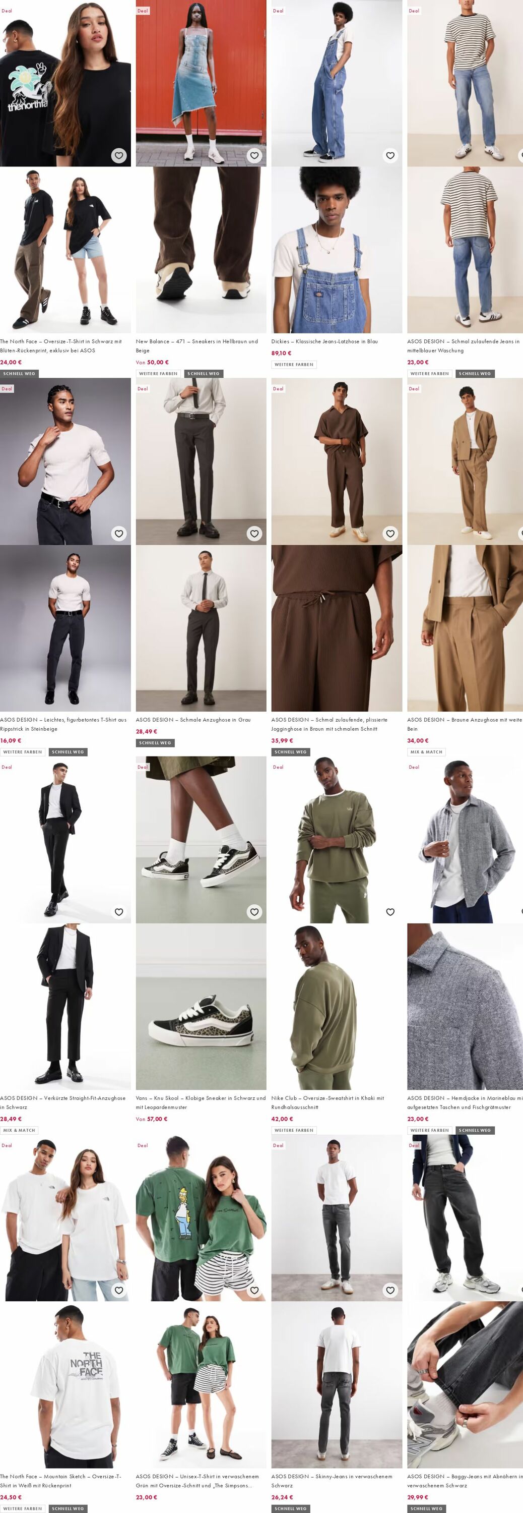 Prospekt Asos 20.10.2025 - 29.10.2025