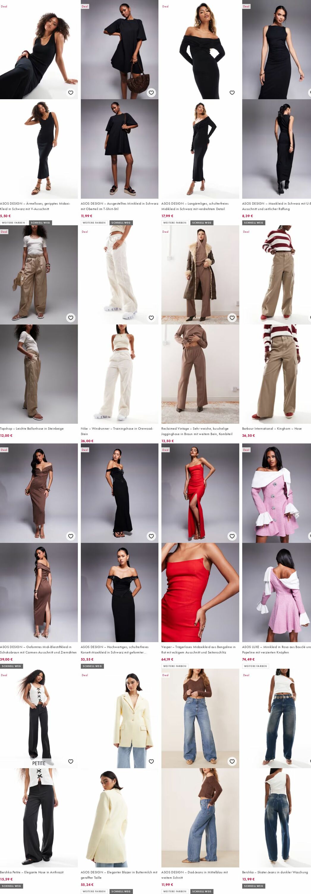 Prospekt Asos 20.10.2025 - 29.10.2025