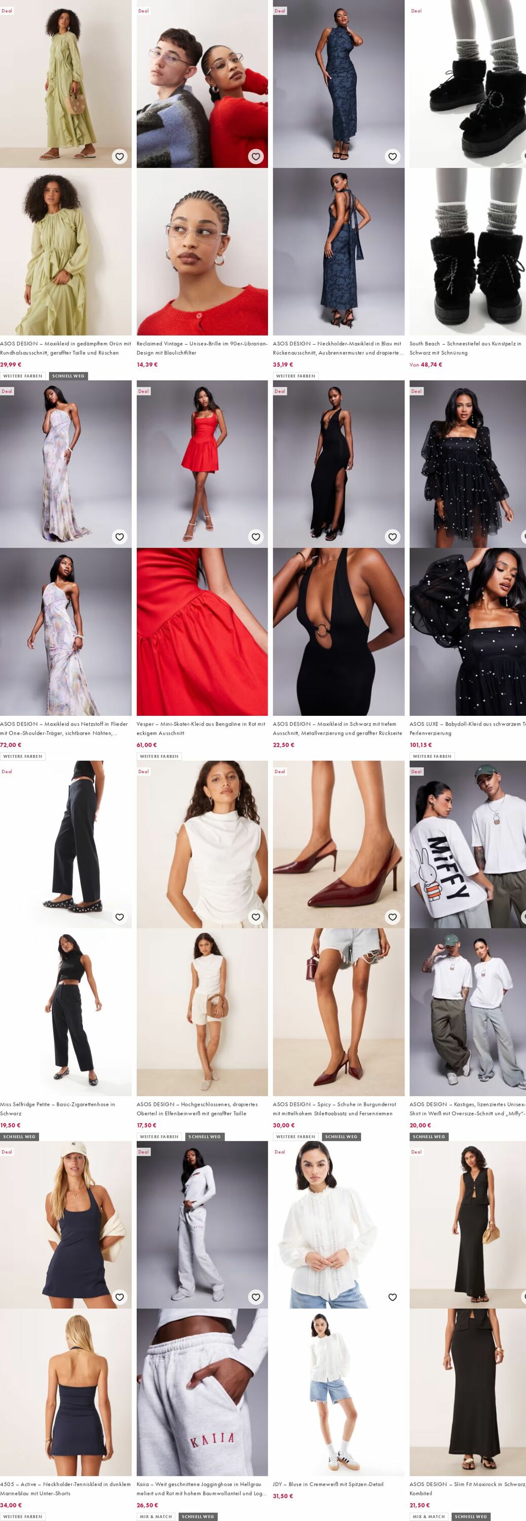 Prospekt Asos 20.10.2025 - 29.10.2025