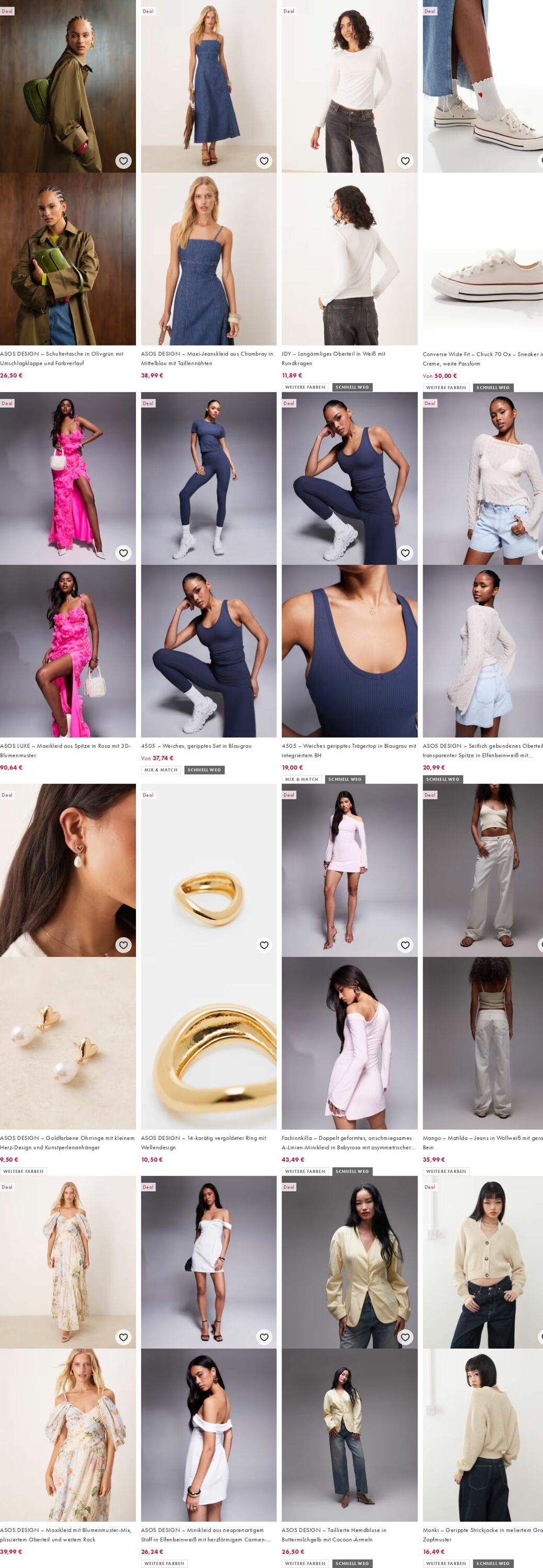 Prospekt Asos 20.10.2025 - 29.10.2025