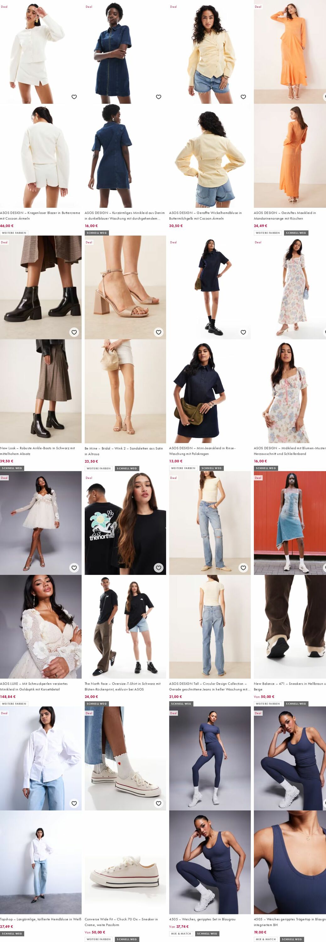 Prospekt Asos 20.10.2025 - 29.10.2025