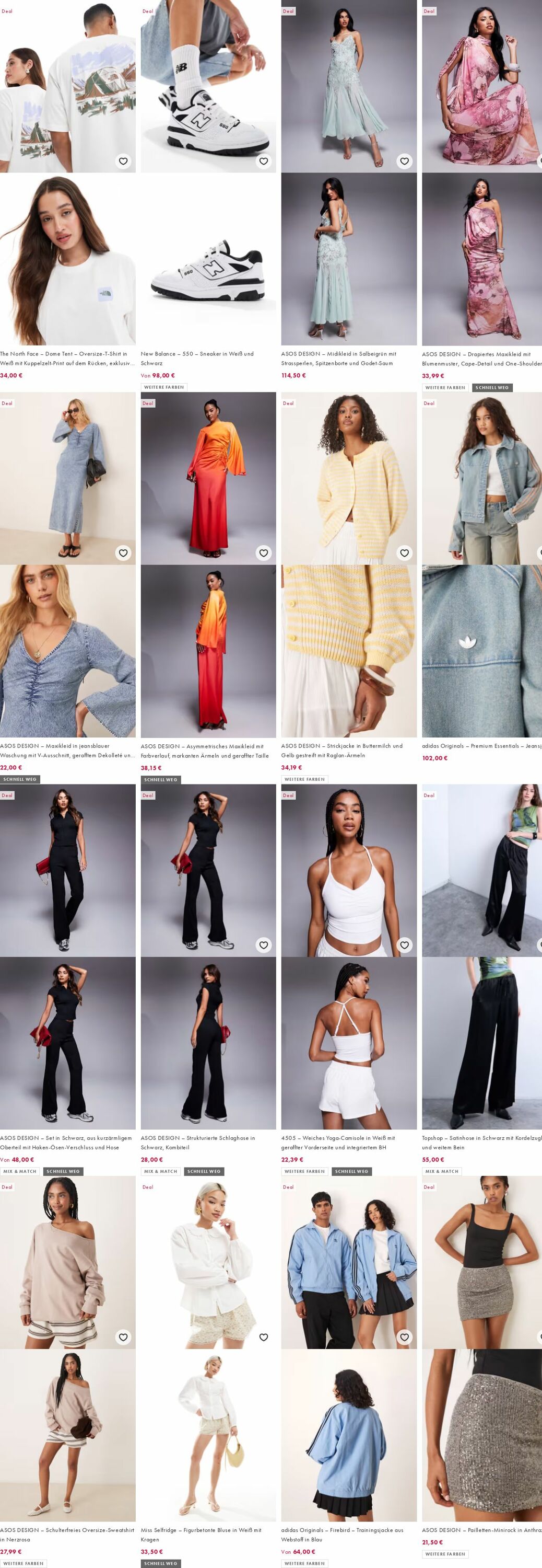 Prospekt Asos 20.10.2025 - 29.10.2025