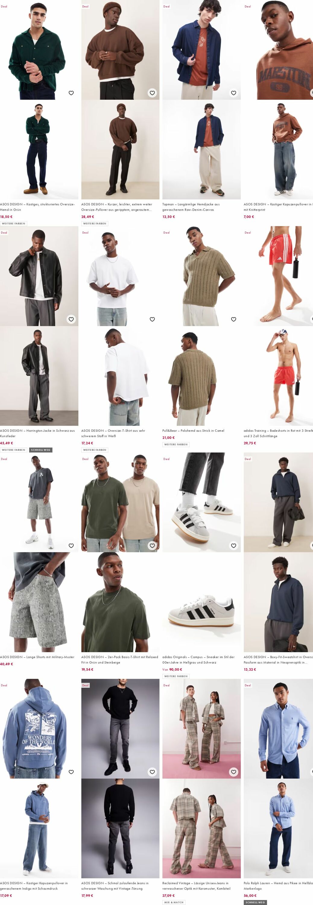 Prospekt Asos 25.08.2025 - 03.09.2025
