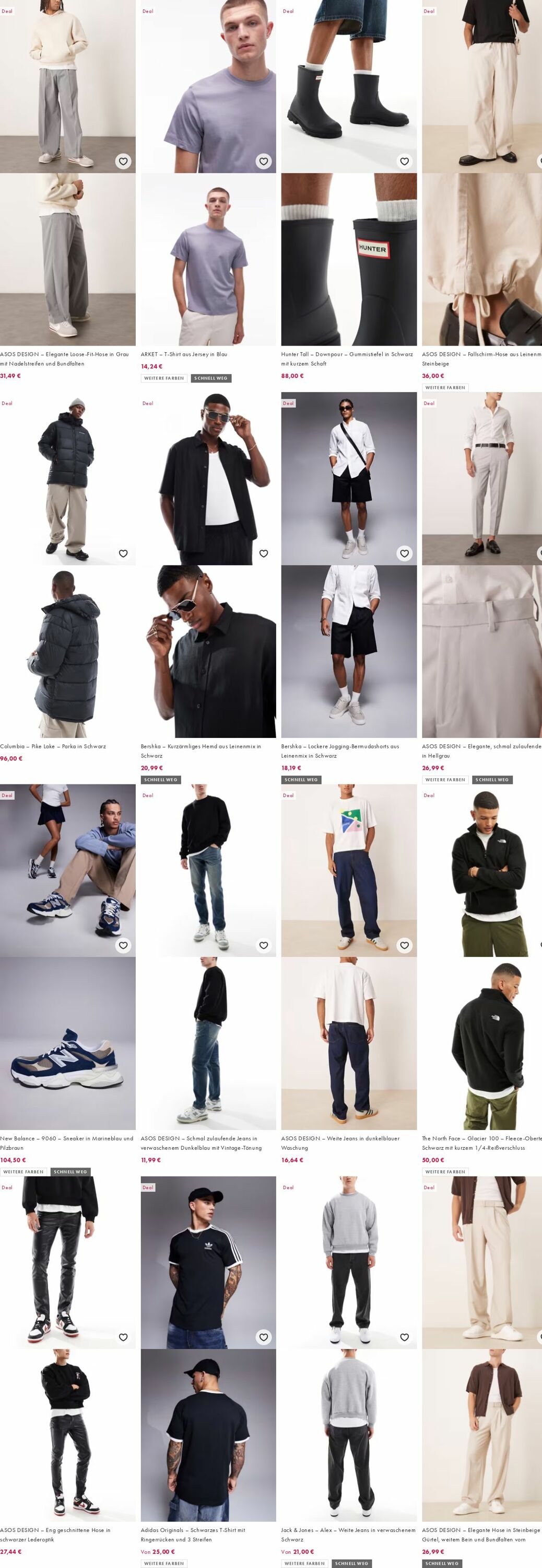 Prospekt Asos 25.08.2025 - 03.09.2025