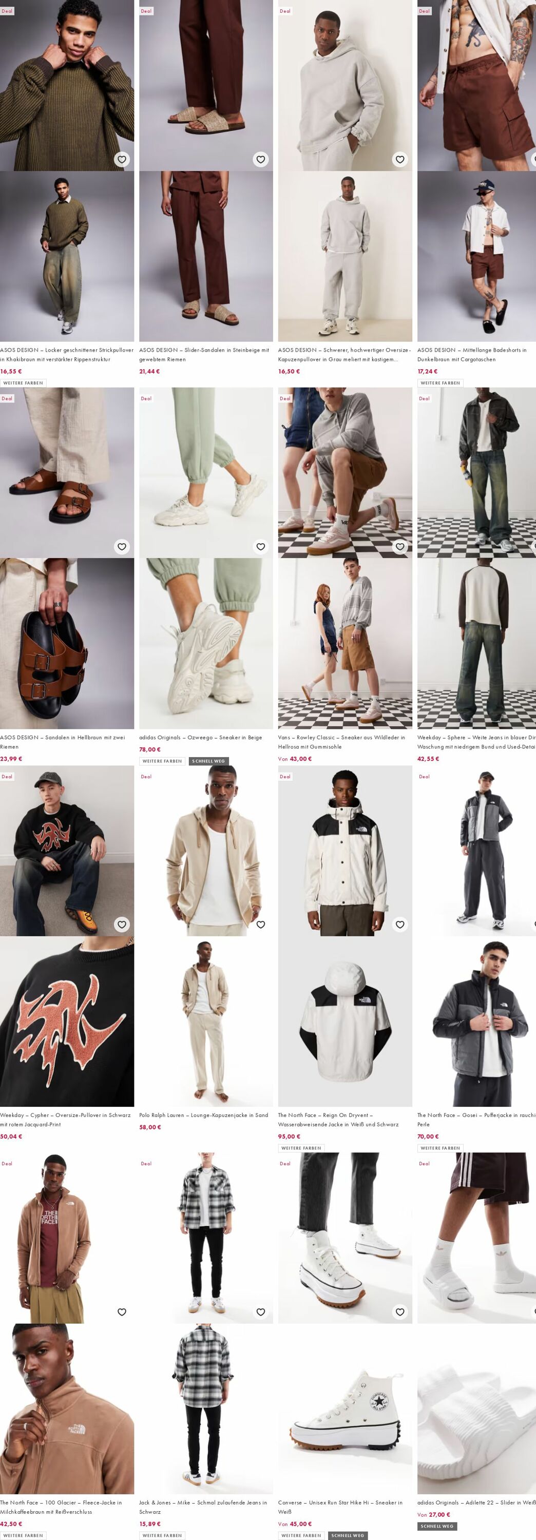 Prospekt Asos 25.08.2025 - 03.09.2025