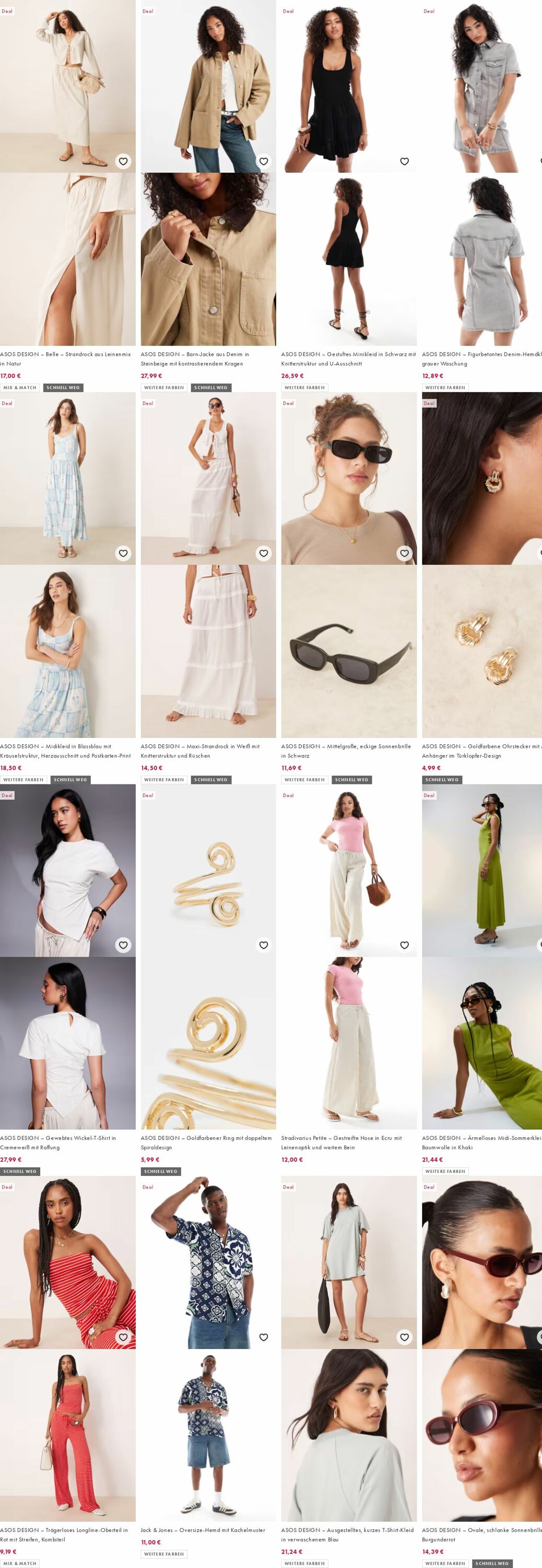 Prospekt Asos 25.08.2025 - 03.09.2025