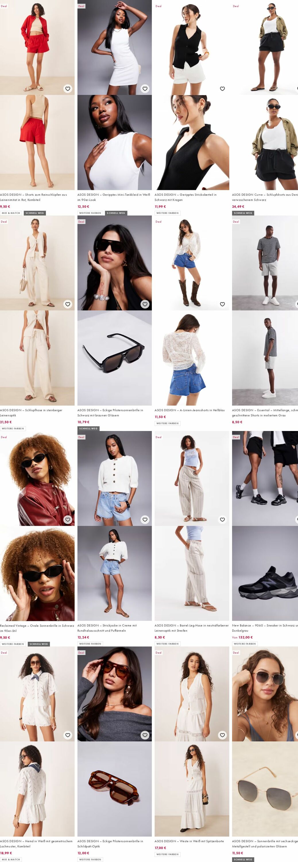 Prospekt Asos 25.08.2025 - 03.09.2025