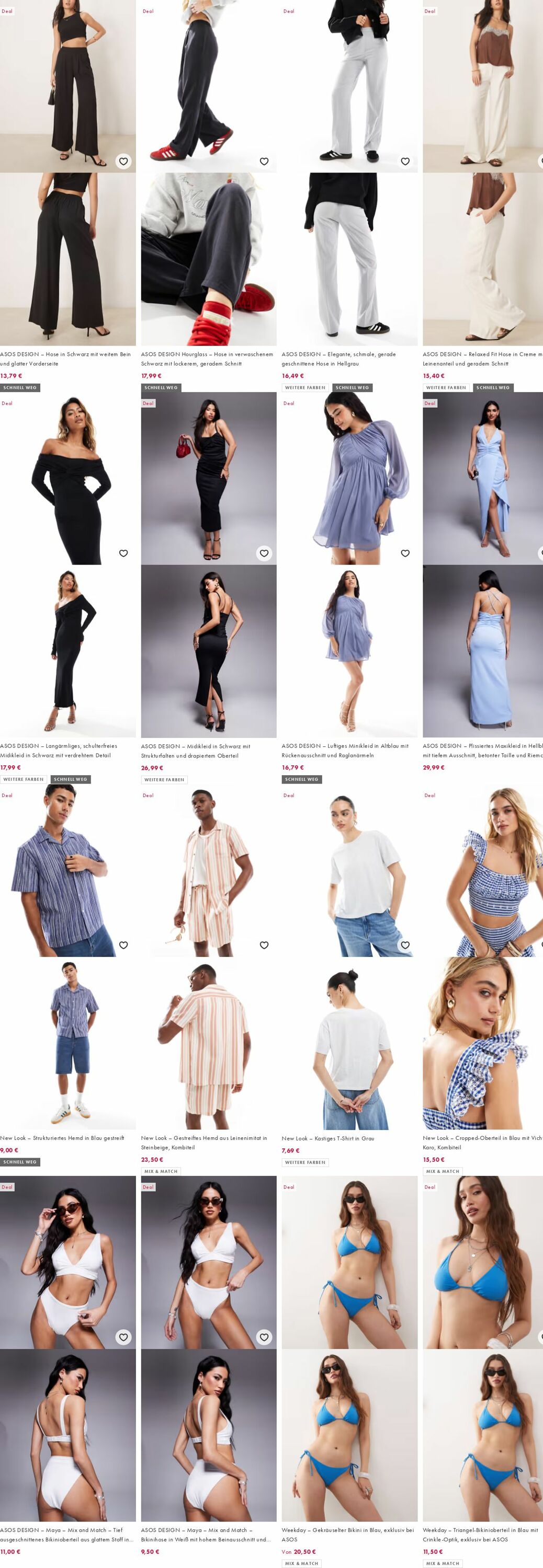 Prospekt Asos 25.08.2025 - 03.09.2025
