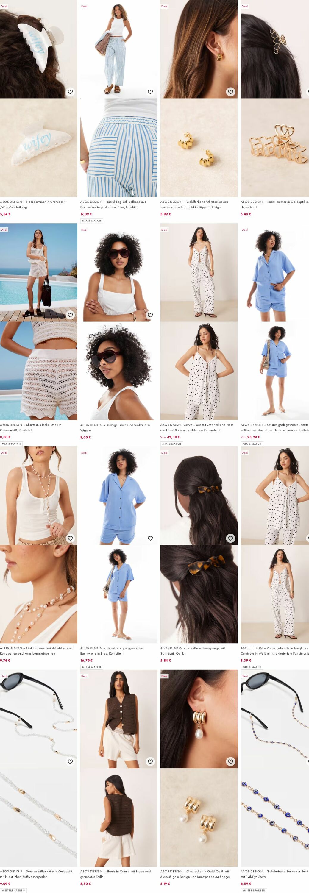 Prospekt Asos 25.08.2025 - 03.09.2025