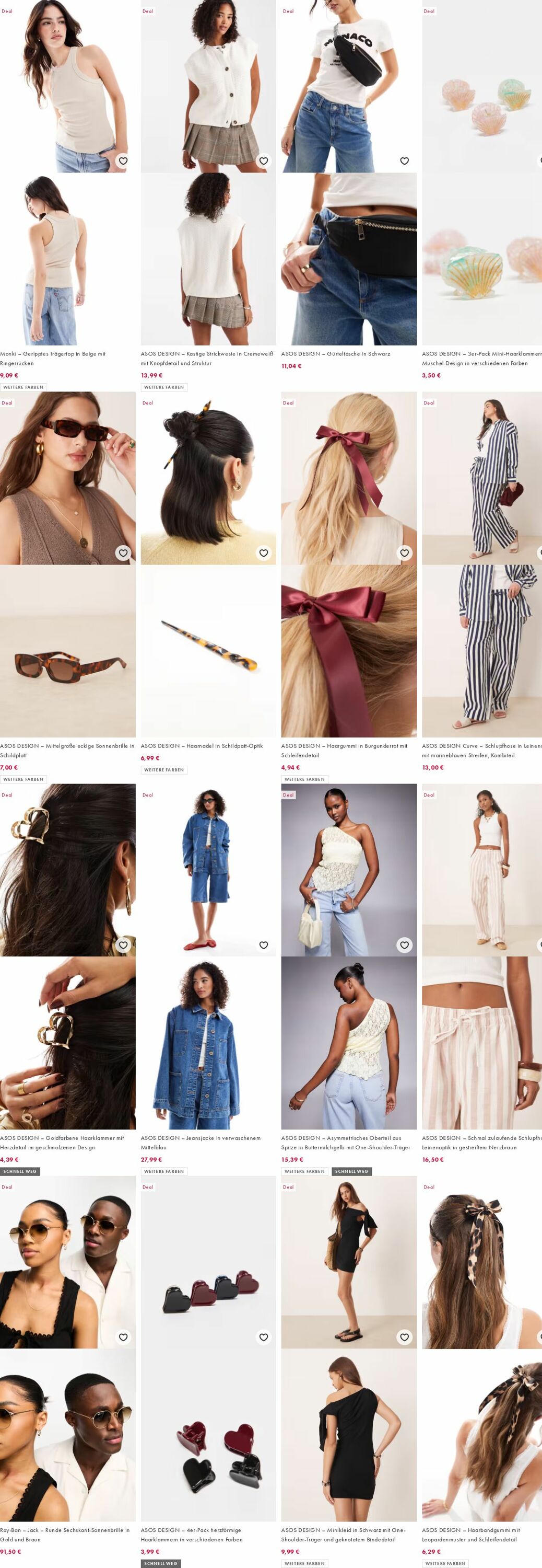 Prospekt Asos 25.08.2025 - 03.09.2025