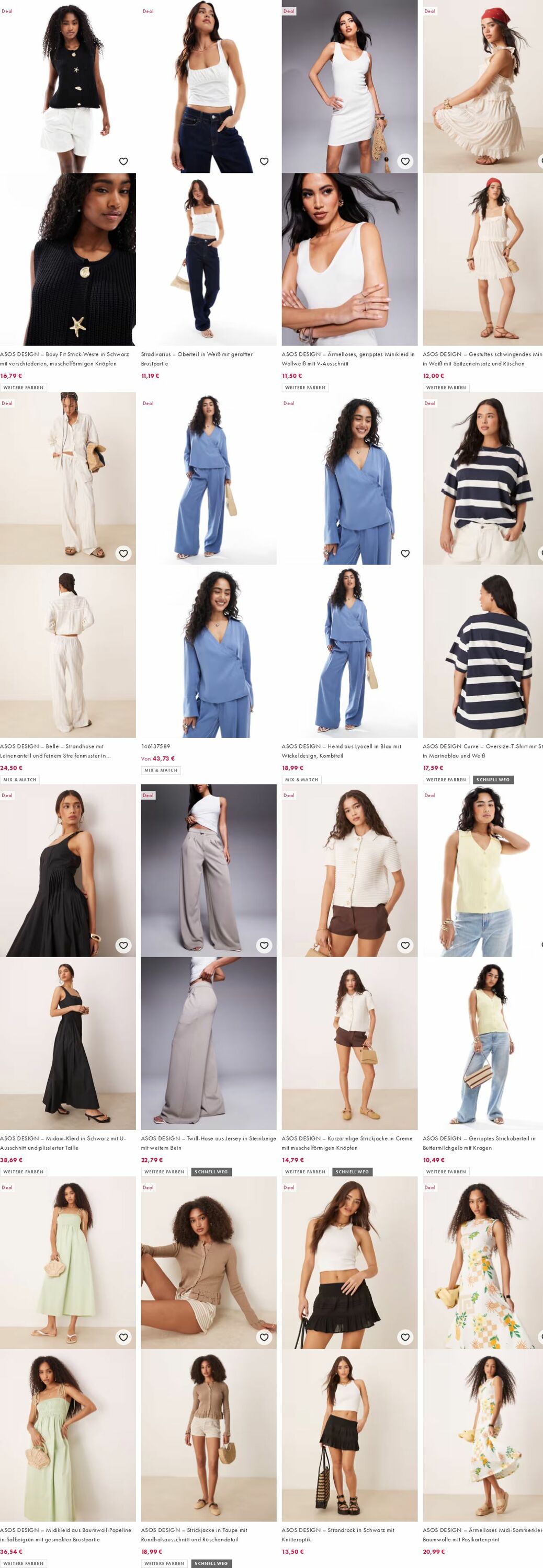 Prospekt Asos 25.08.2025 - 03.09.2025