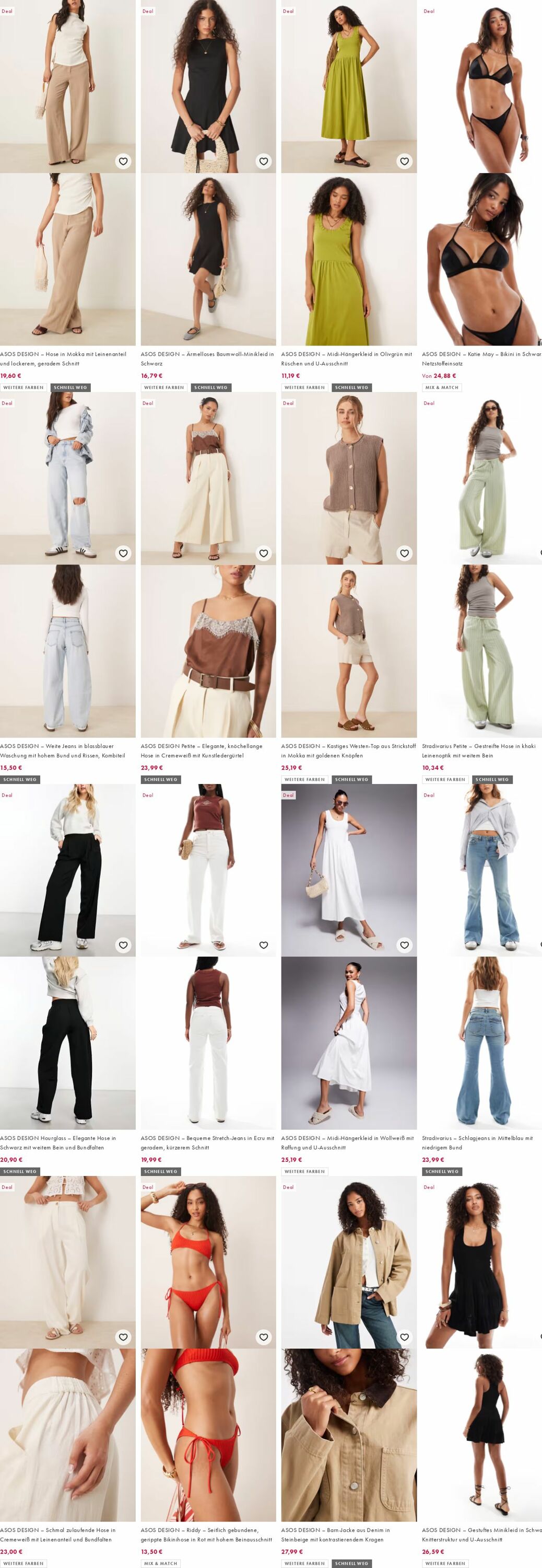 Prospekt Asos 25.08.2025 - 03.09.2025