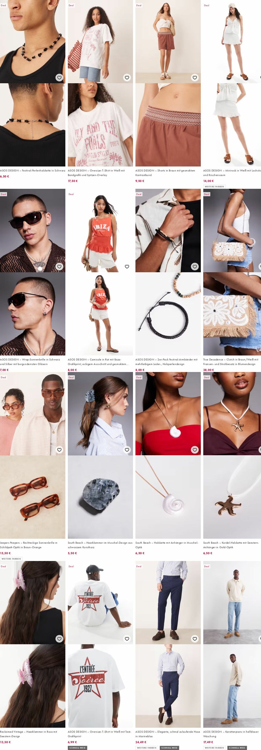 Prospekt Asos 25.08.2025 - 03.09.2025