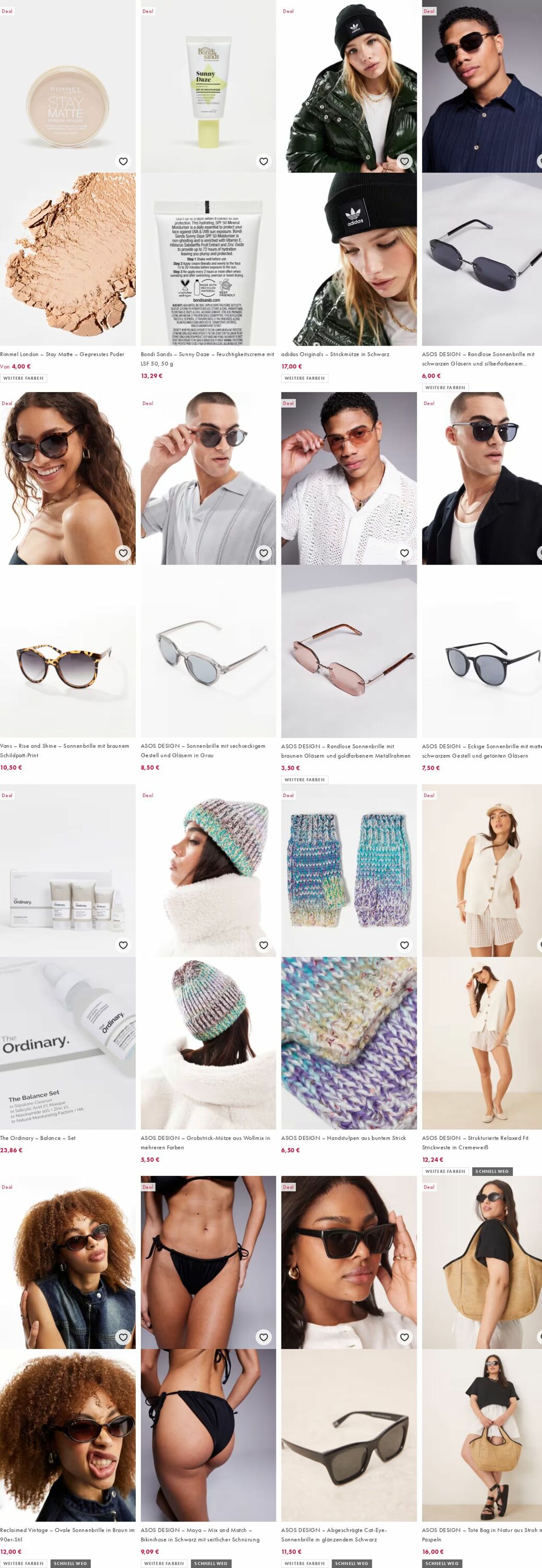 Prospekt Asos 25.08.2025 - 03.09.2025