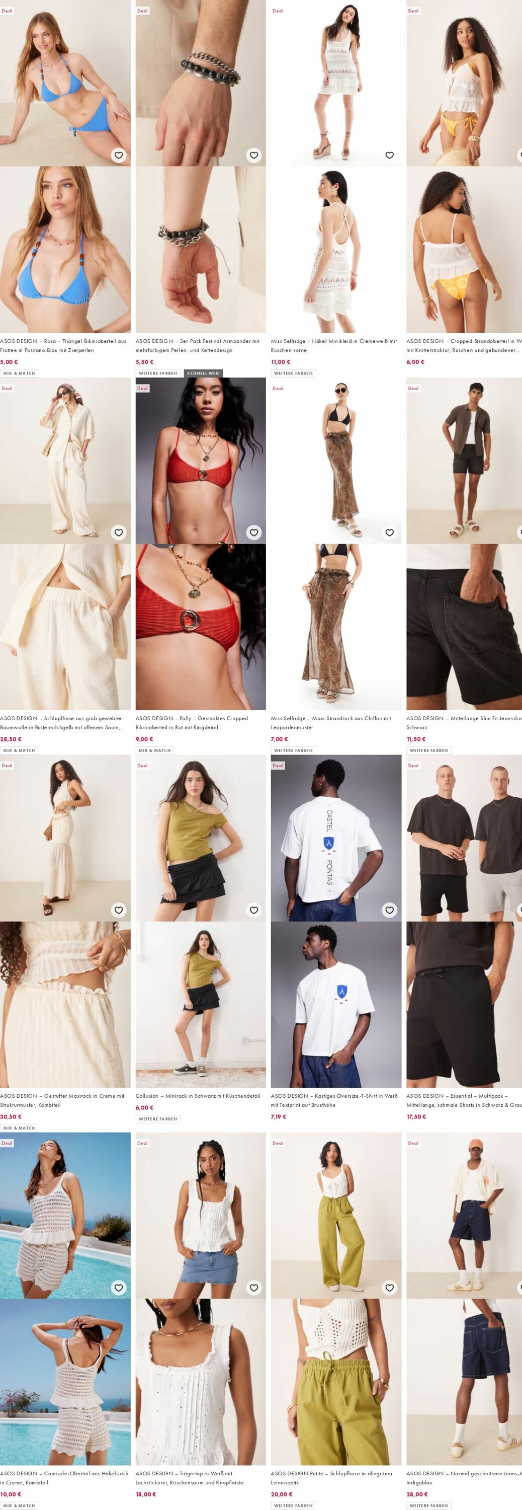 Prospekt Asos 25.08.2025 - 03.09.2025