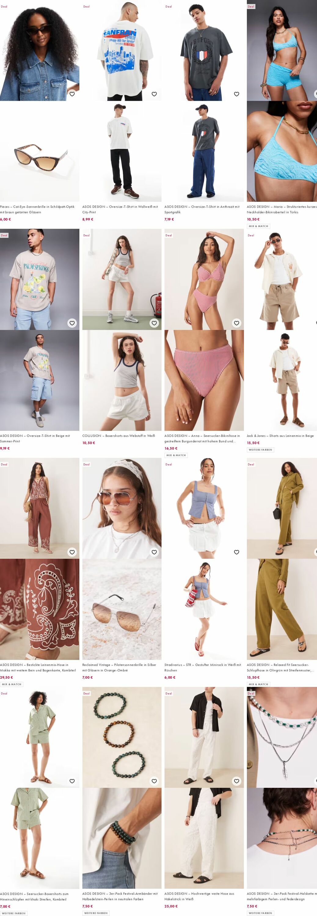 Prospekt Asos 25.08.2025 - 03.09.2025