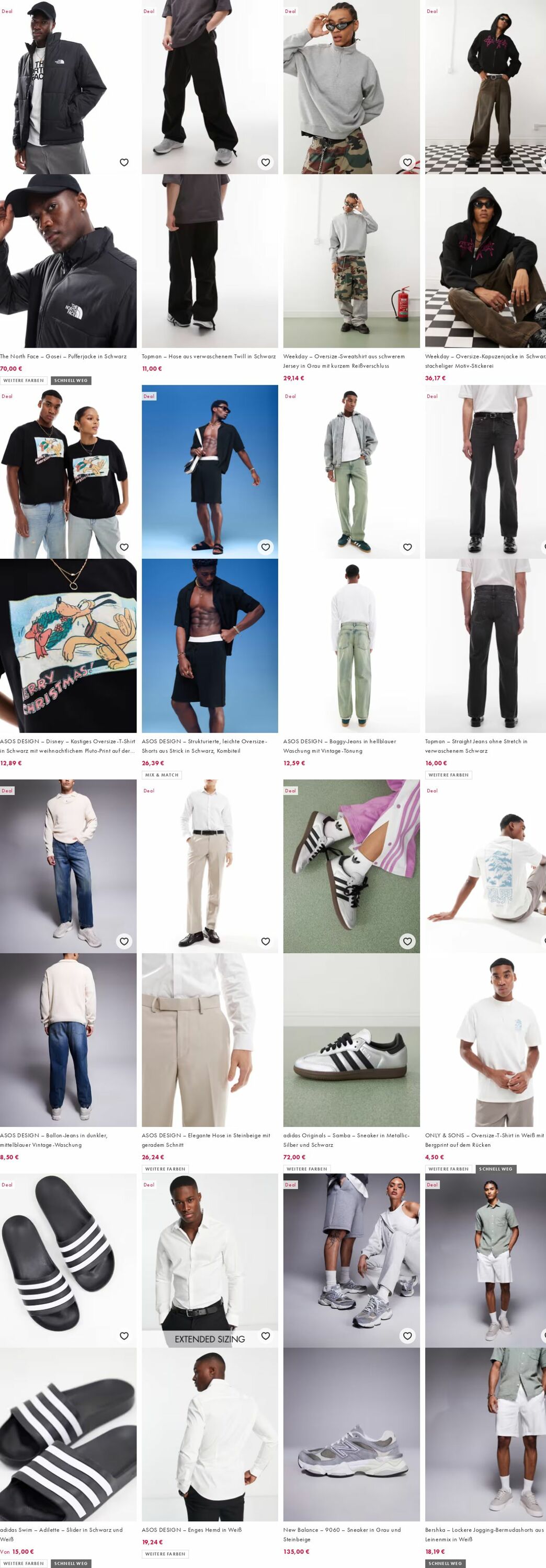 Prospekt Asos 25.08.2025 - 03.09.2025