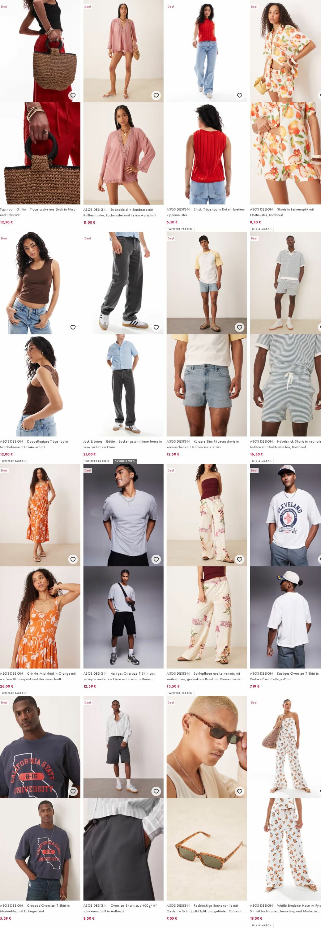 Prospekt Asos 25.08.2025 - 03.09.2025